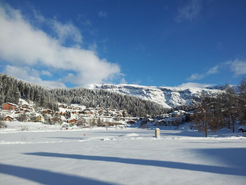 Hotel Bellaval Laax Eksteriør bilde