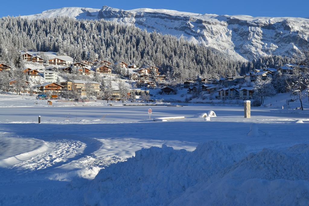 Hotel Bellaval Laax Eksteriør bilde